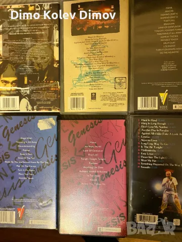 Phil Collins - Genesis VHS Чудесна Колекция, снимка 2 - Други музикални жанрове - 50121995