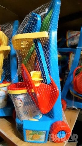 Плажна количка с кофичка, лопата, и др. Wader, снимка 2 - Други - 35651551