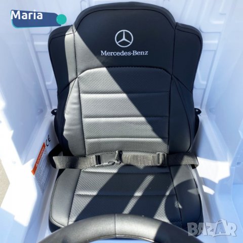 Акумулаторен КАМИОН Mercedes ACTROS Licensed 2X12V батерия с меки гуми с Кожена седалка,Металик, снимка 11 - Детски велосипеди, триколки и коли - 31642404