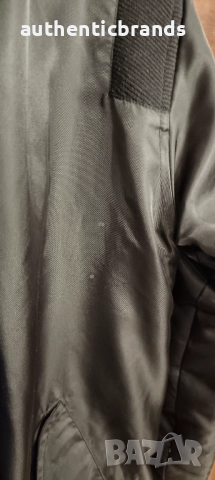 Stussy Waxed Bomber Flight Jacket Black, снимка 8 - Якета - 52691717