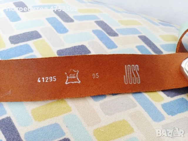 Зелен колан естествена кожа , снимка 3 - Колани - 54325181