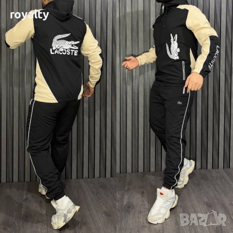 Lacoste НА ЕДРО Спортен Мъжки Екип 5 бр., снимка 2 - Спортни дрехи, екипи - 52971489