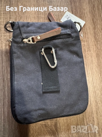Нова Малка чантичка през рамо Ranboo – компактна мъжка/дамска чанта, ежедневна, с цип, снимка 2 - Чанти - 53322408