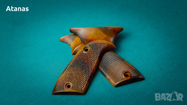 Чирени за Марго/Margo - орехови - ръчноизработени, снимка 3 - Оборудване и аксесоари за оръжия - 54149416