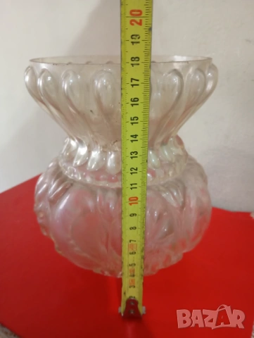 Стъкло за лампа,полилей арт деко, снимка 3 - Настолни лампи - 46445514