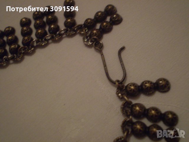 Възрожденски накит кучка за врат, снимка 8 - Антикварни и старинни предмети - 38546013