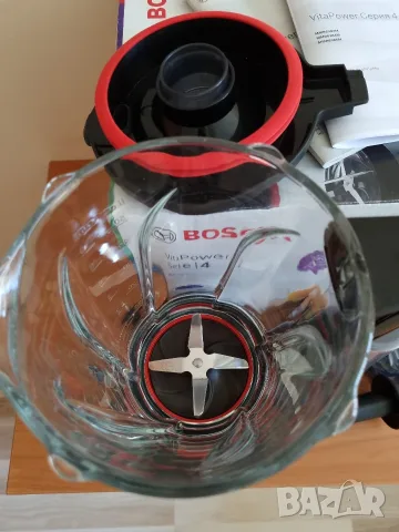 Блендер Bosch VitaPower Serie 4 MMB6384M, 1200 W, 1.5 л, 3 автоматични програми, Кана ThermoSafe, снимка 6 - Блендери - 56118320