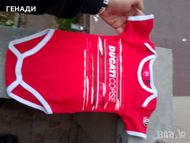 Бебешко боди ducati corse 12 месеца, снимка 8 - Бодита за бебе - 54209055