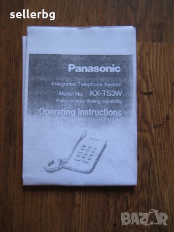 Стационарен телефон Panasonic, снимка 3 - Стационарни телефони и факсове - 21610236