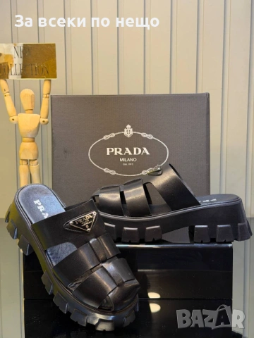 Prada Дамски Чехли Прада - Различни Цветове Код SK1158, снимка 3 - Чехли - 53968723