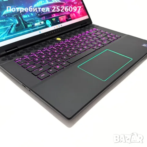 DELL Alienware M16/QHD+ 240Hz/Ultra 9 185H/RTX 4070/2TB/32GB DDR5/RGB, снимка 5 - Лаптопи за игри - 55855907