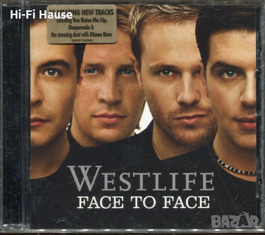 Westlife-Face to Face, снимка 1 - CD дискове - 36968128