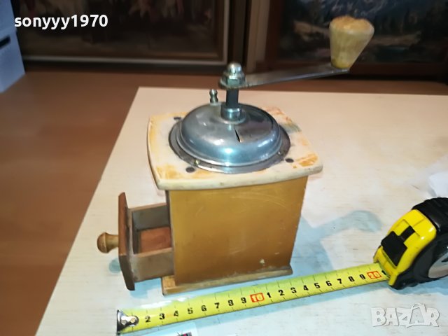 ARMIN TROSSER-РЕТРО МЕЛНИЦА ВНОС ГЕРМАНИЯ 2711221214, снимка 2 - Антикварни и старинни предмети - 38813557