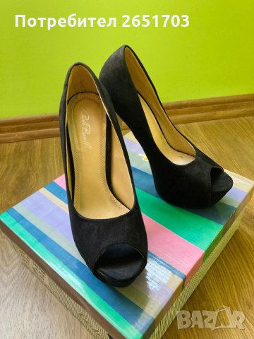 Дамски обувки на ток 
