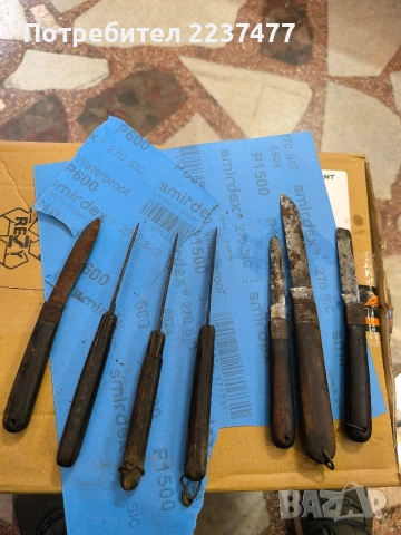 лот много стари войнишки ножчета , снимка 4 - Ножове - 53151274
