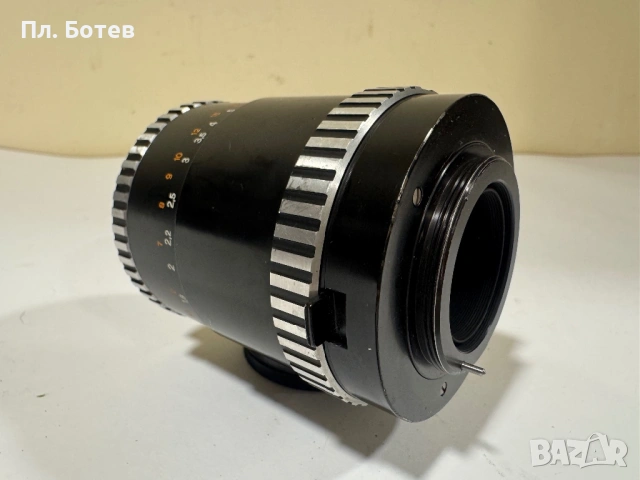 Обектив Carl Zeiss Jena Sonnar 3.5/135 M42. , снимка 4 - Обективи и филтри - 54359314