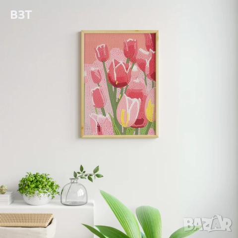 ДИАМАНТЕН ГОБЛЕН – ЛАЛЕТА /ДЕТСКИ/, снимка 2 - Гоблени - 52682498