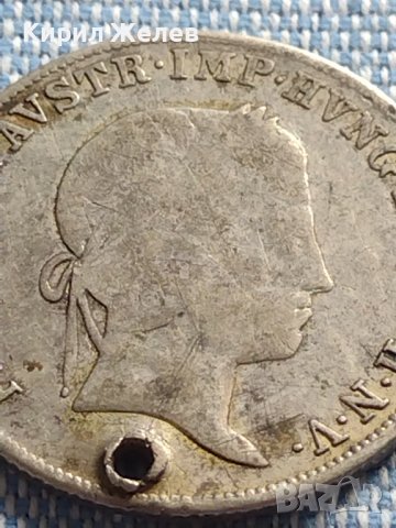Сребърна монета 20 кройцера 1840г. Фердинанд първи Австрия 14910, снимка 3 - Нумизматика и бонистика - 42888528