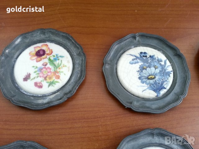 чинийки за стена подложки , снимка 9 - Антикварни и старинни предмети - 36680406