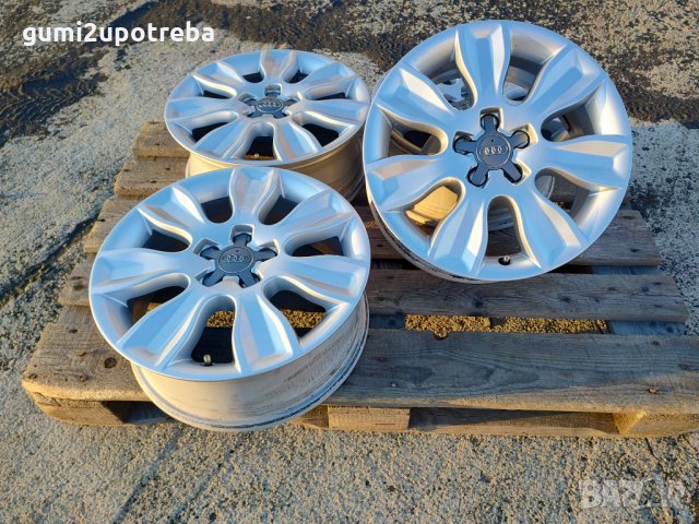 16 джанти 5х100 Ауди А1 Audi A1 8X S-Line 6J et30 Оригинал Топ ниво, снимка 15 - Гуми и джанти - 35481862