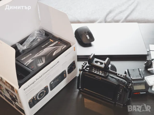 Кино камера Blackmagic Pocket Cinema Camera 6K G1 , снимка 9 - Камери - 56079554