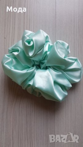 Скрънчи, Ластик за коса. Скрънчи от сатен цвят по избор #Скрънчи, снимка 7 - Аксесоари за коса - 30039855