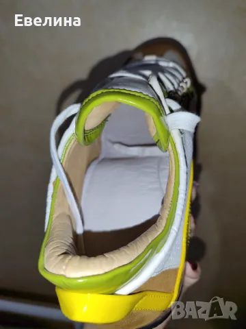 Мъжки маратонки кецове Kick it Dsquared с ортопедична стелка, естествена кожа , снимка 8 - Маратонки - 48347661