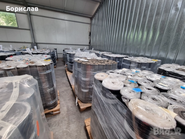 1400 ролки битумни мембрани от различни видове