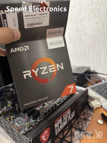 5800x3d +x570+32 gb рам , снимка 7 - Процесори - 52597081