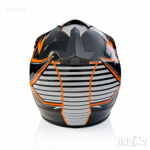 Кросова каска ACEBIKE, Full Face, DOT Сертификат, Размер: M-L, снимка 8 - Аксесоари за велосипеди - 49663456