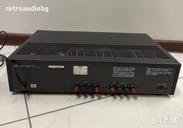 💥Ретро интегриран усилвател Luxman L-4 - 2x55W - 1980 - 1982 г.💥, снимка 3 - Ресийвъри, усилватели, смесителни пултове - 49896918