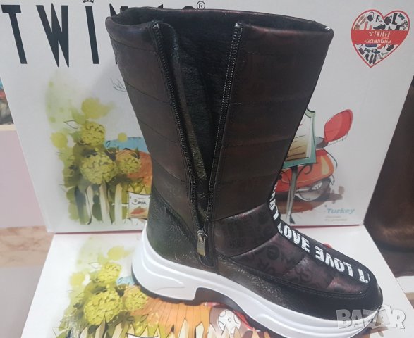 Дамски ботуши "TWINGO" №37 и №38, снимка 3 - Дамски ботуши - 31398123