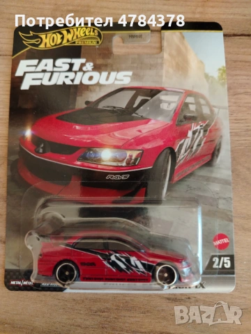Hot wheels Lancer evolution 9