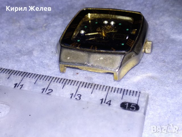 OREINTEX Crystal ANTIMAGNETIC HONG KONG SWISS КОЛЕКЦИОНЕРСКИ Мех ЧАСОВНИК РАБОТЕЩ 35326, снимка 7 - Антикварни и старинни предмети - 39893414