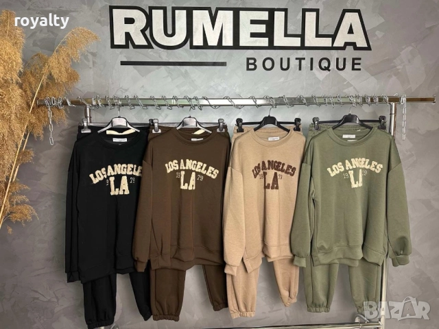 Дамски Комплекти Различни Цветове, снимка 2 - Спортни екипи - 52186882