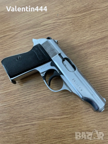 ПИСТОЛЕТ "ВАЛТЕР ПП", кал. 7,65мм  - ДЕАКТИВИРАН/ОБЕЗОПАСЕН., снимка 7 - Бойно оръжие - 54023257