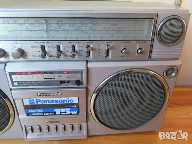 National Panasonic RX-5150LS Ghettoblaster Boombox 1981г, снимка 4 - Радиокасетофони, транзистори - 42903087