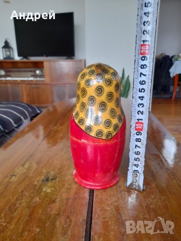 Стара Матрьошка #14, снимка 3 - Други ценни предмети - 40415902