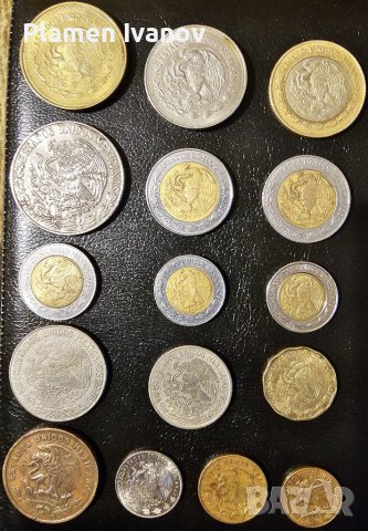 Голям лот стари монети от Мексико в добро състояние, снимка 2 - Нумизматика и бонистика - 40124080