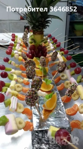 Кетъринг хапки, печене на агнета, кумско пиле, пити за парти и сватба