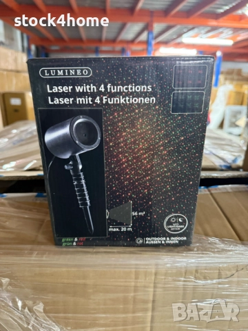 Градински лазер с въртящисе светлини за осветяване на къща, снимка 5 - Лед осветление - 52557787