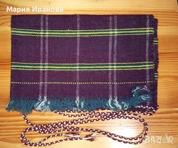 автентична тъкана престилка