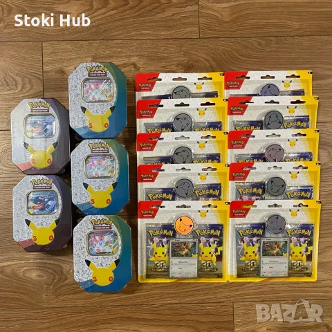 Pokémon TCG - 30th Celebration Blisters & ex Tins