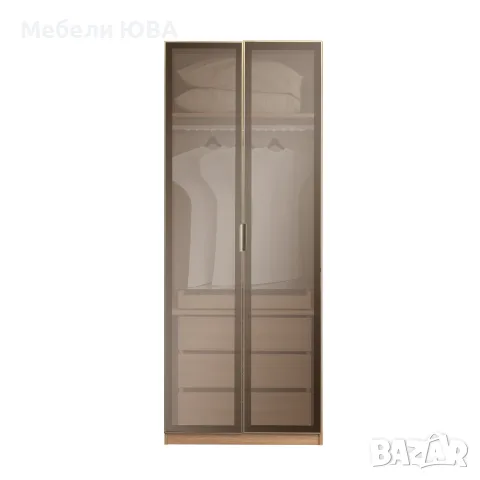 Модулни гардероби със стъклени врати, снимка 13 - Гардероби - 53335873