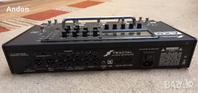 Китарен процесор/modeler FRACTAL AX8 + чанта, снимка 4 - Други - 48843636