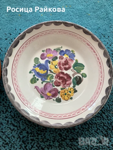 Керамични плата/ чинии/ фруктиери, снимка 3 - Други - 51144555