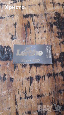 нож и ножица комплект Лерхе Солинген Lerche Solingen Cassini, награда за дизайн 2000 г, снимка 8 - Колекции - 36696265