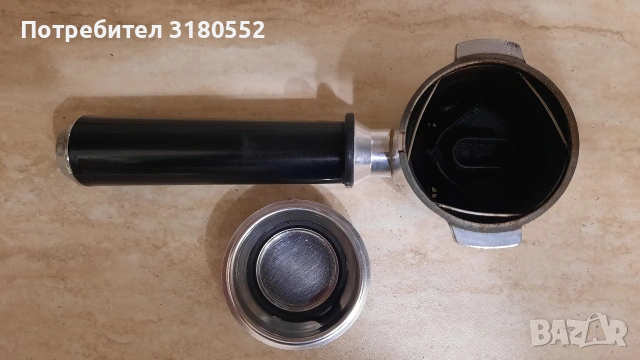 Ръкохватка с цедка за Delonghi ECP35.31,ECP33.21,ECP31.21 , снимка 10 - Кафемашини - 54325911
