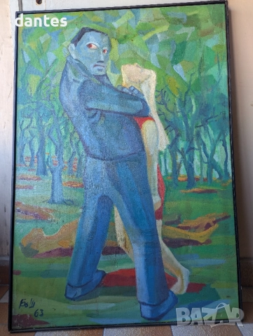 Картини – групово или поотделно от български художник. БоШ, снимка 4 - Картини - 51835733