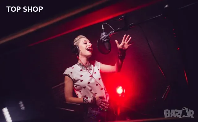 Кондензаторен микрофон AYNEFY професионален студиен микрофон, снимка 10 - Микрофони - 49049679